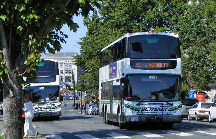 BC Transit Alexander Dennis Enviro500 9501